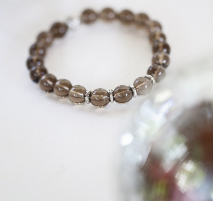 Lilee Luxe Boutique Brown Beaded Bracelet